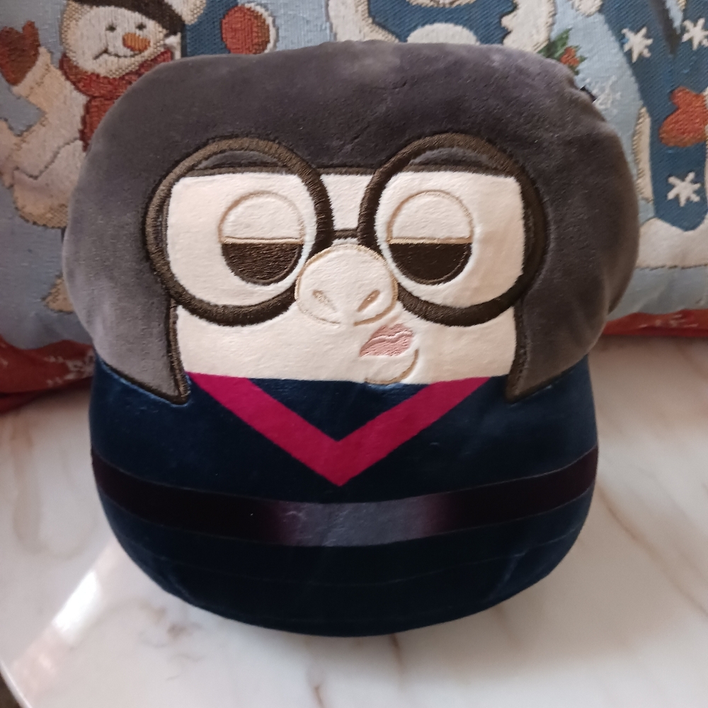 Edna Mode Squishmallows Plush, Disney's The Incredibles Character